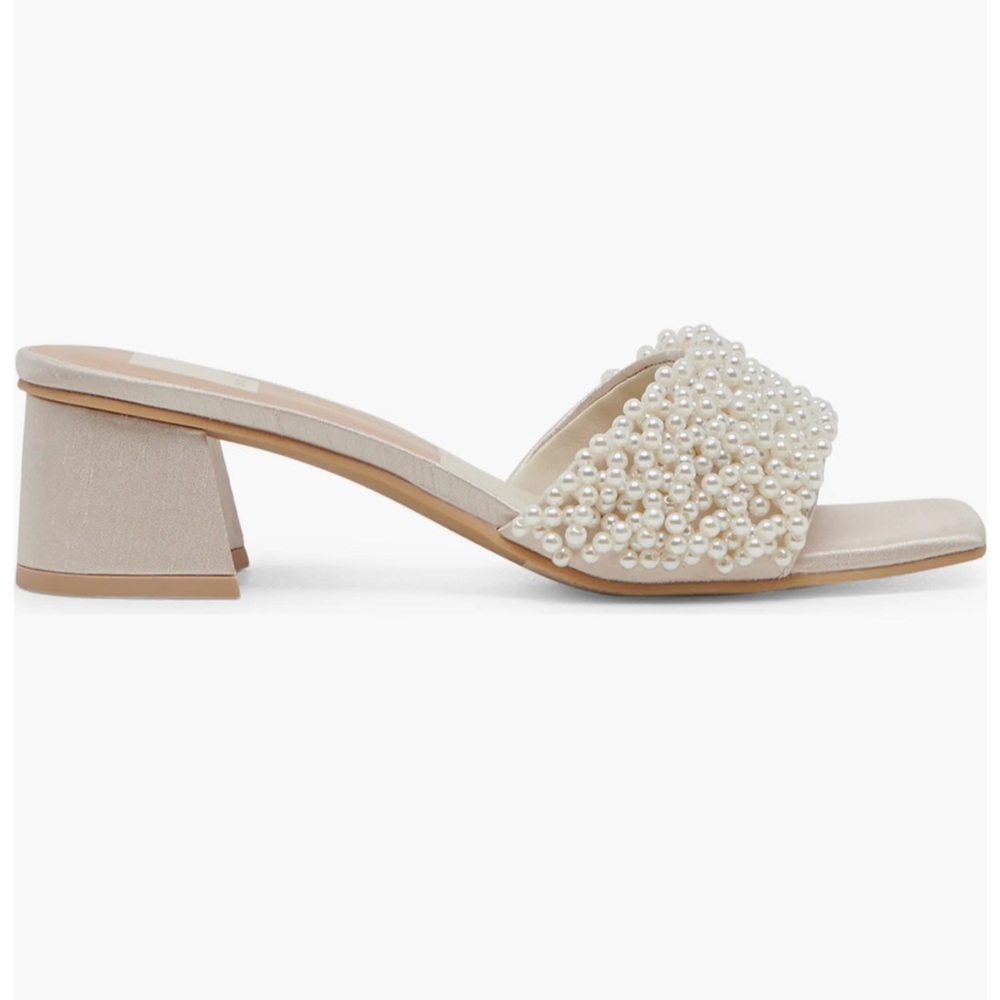 NWT Dolce Vita Briton Pearl Slide Sandal